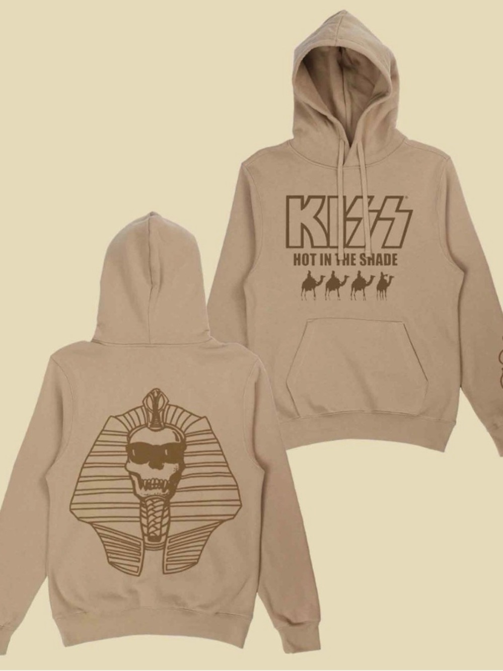 KISS HOT IN THE SHADE HOODIE size small